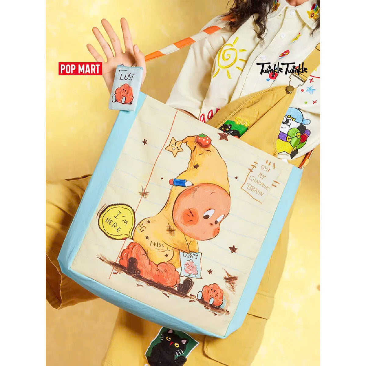 Canvas Bag We Are Twinkle Twinkle Series - Túi Canvas thời trang - POP MART