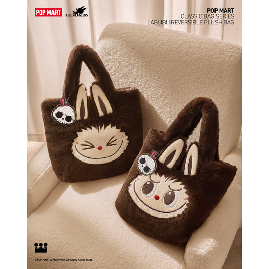 Classic Bag Series - Labubu Reversible Plush Bag - Túi bông đảo ngược mặt - POP MART