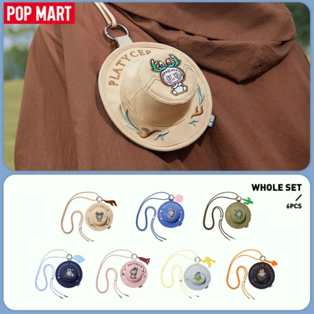 The Monsters Fall In Wild Mini Cone Bag - Túi mini hình nón Labubu - POP MART