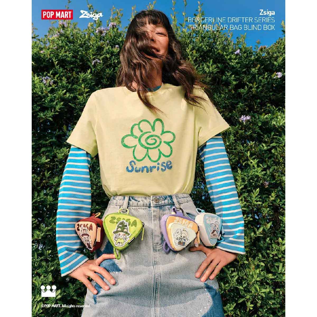Zsiga Borderline Drifter Series Bag - Triangular Bag - Túi mù hình tam giác - POP MART