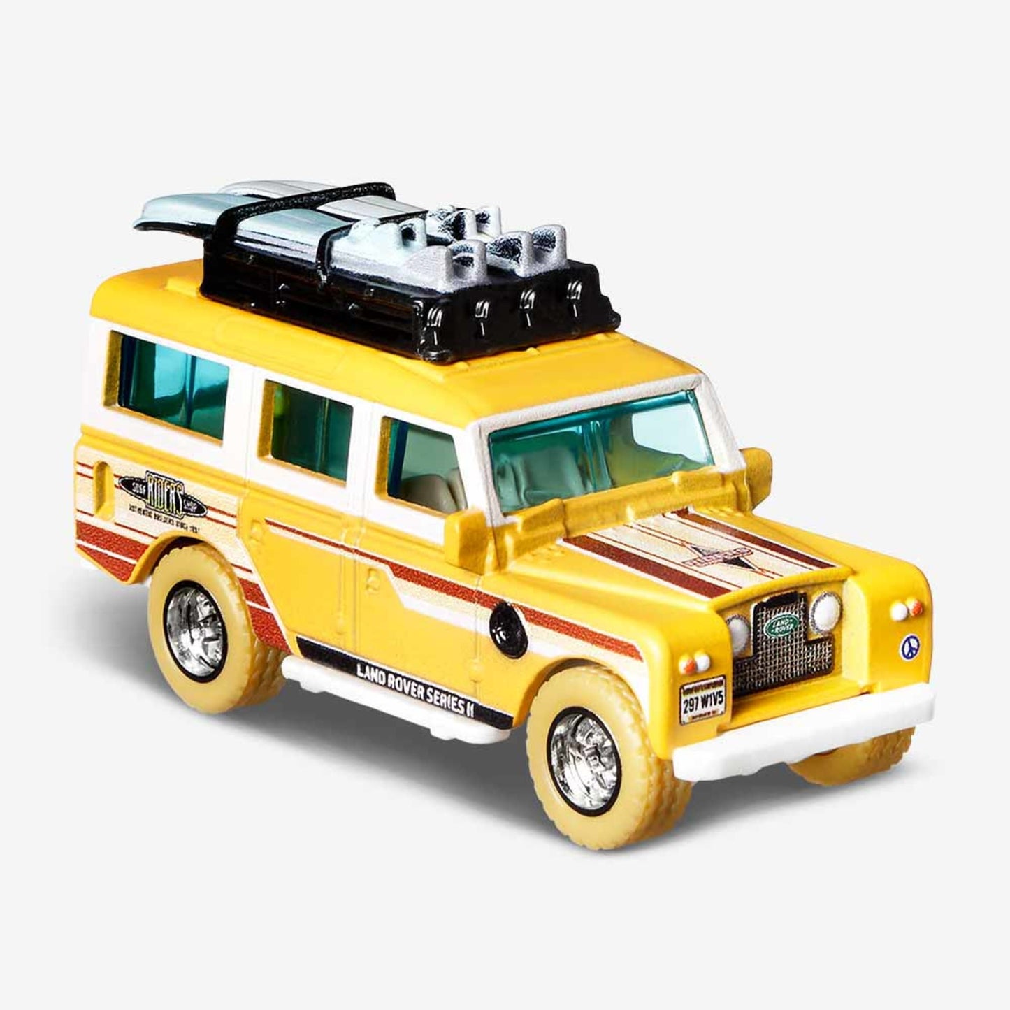 Matchbox ’65 Land Rover Gen II Safari - Xe Mô Hình Địa Hình Cao Cấp - Matchbox Collectors - Góc nhìn khác 3