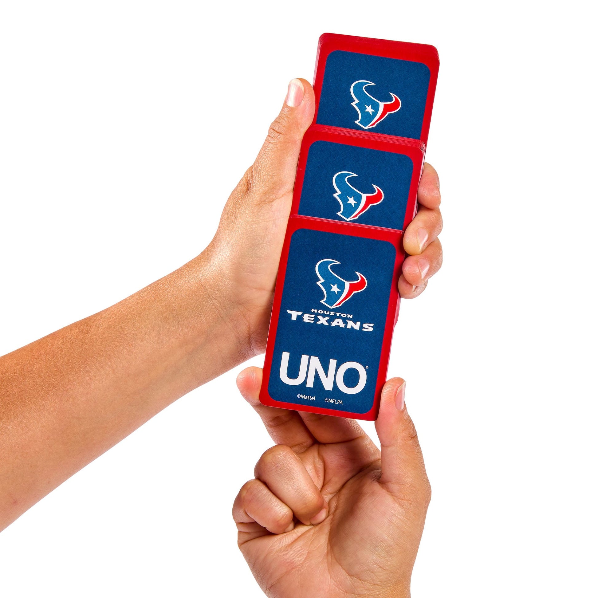UNO Fandom NFL Houston Texans Game Deck - Bộ Bài UNO Đội Bóng Houston Texans - Mattel - Hình ảnh bổ sung 5