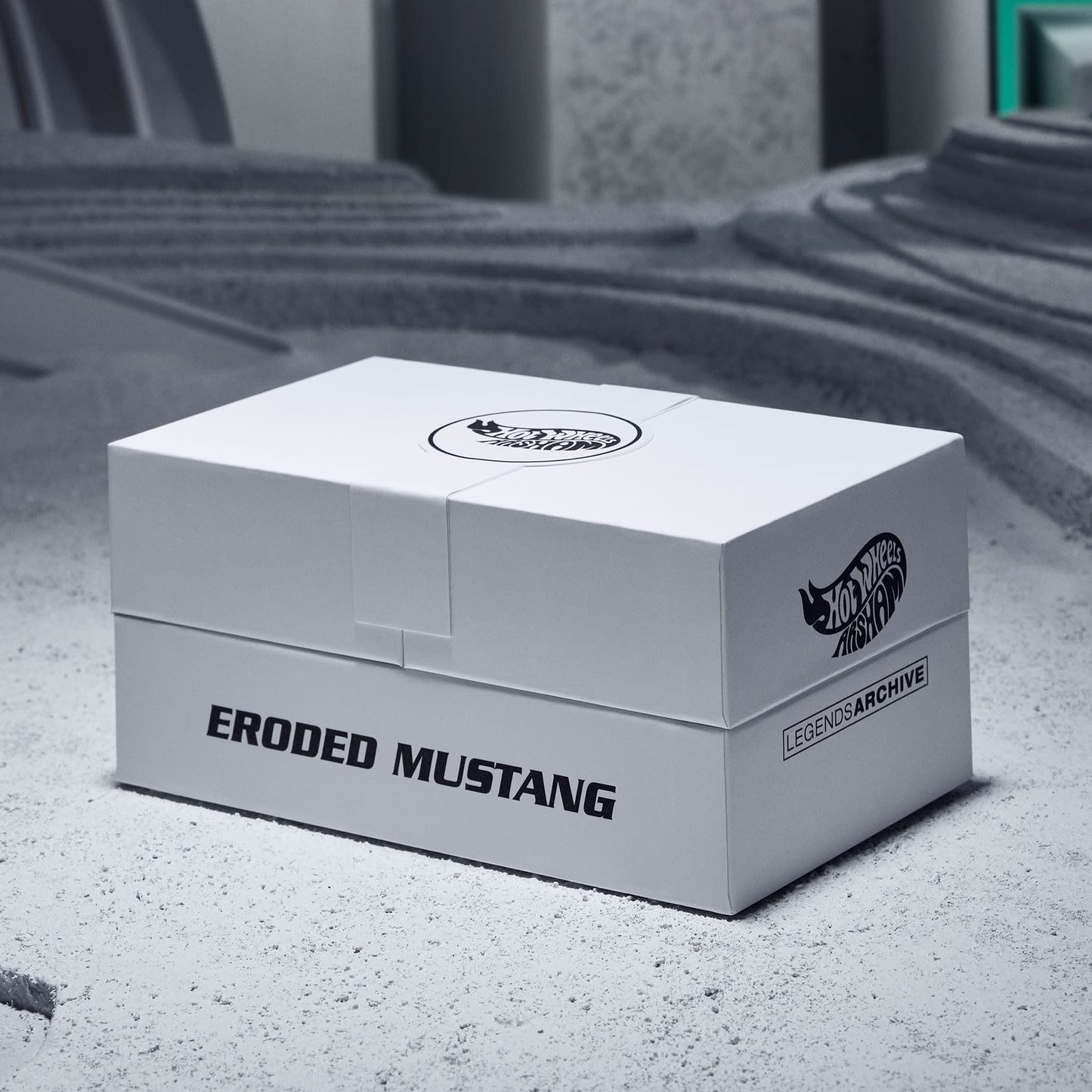 Hot Wheels x Daniel Arsham Eroded Ford Mustang - Mô Hình Xe Nghệ Thuật 1:64 - Mattel HPJ33