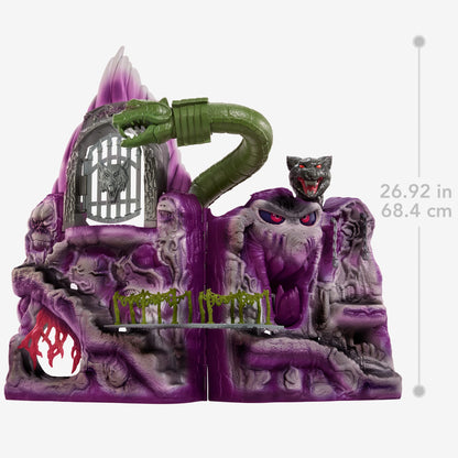 Masters of the Universe Origins Snake Mountain Playset - Bộ Đồ Chơi Lâu Đài Núi Rắn Mattel Mattel - ảnh 5 - Action Figure Pla
