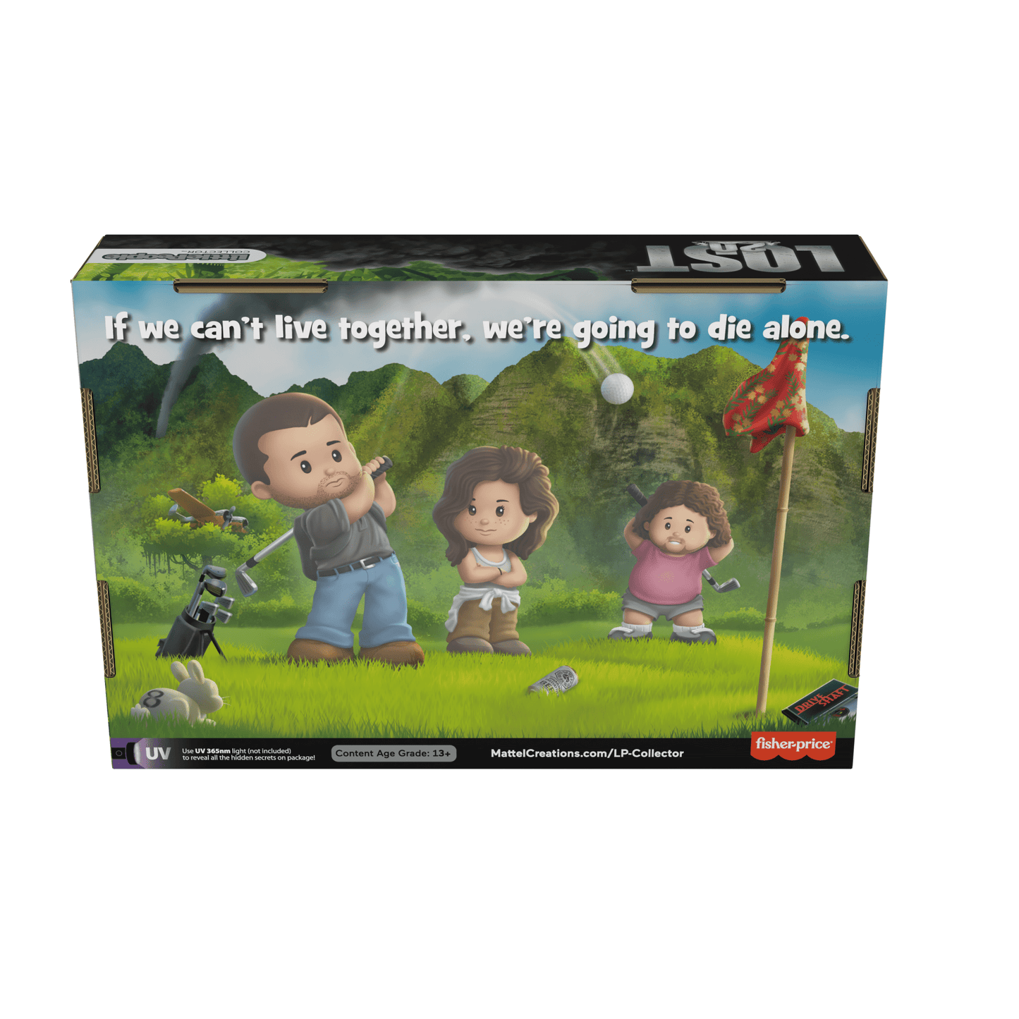 Little People Collector LOST TV Show Special Edition Set - Bộ Mô Hình Nhân Vật Phim Mất Tích - Fisher-Price Mattel