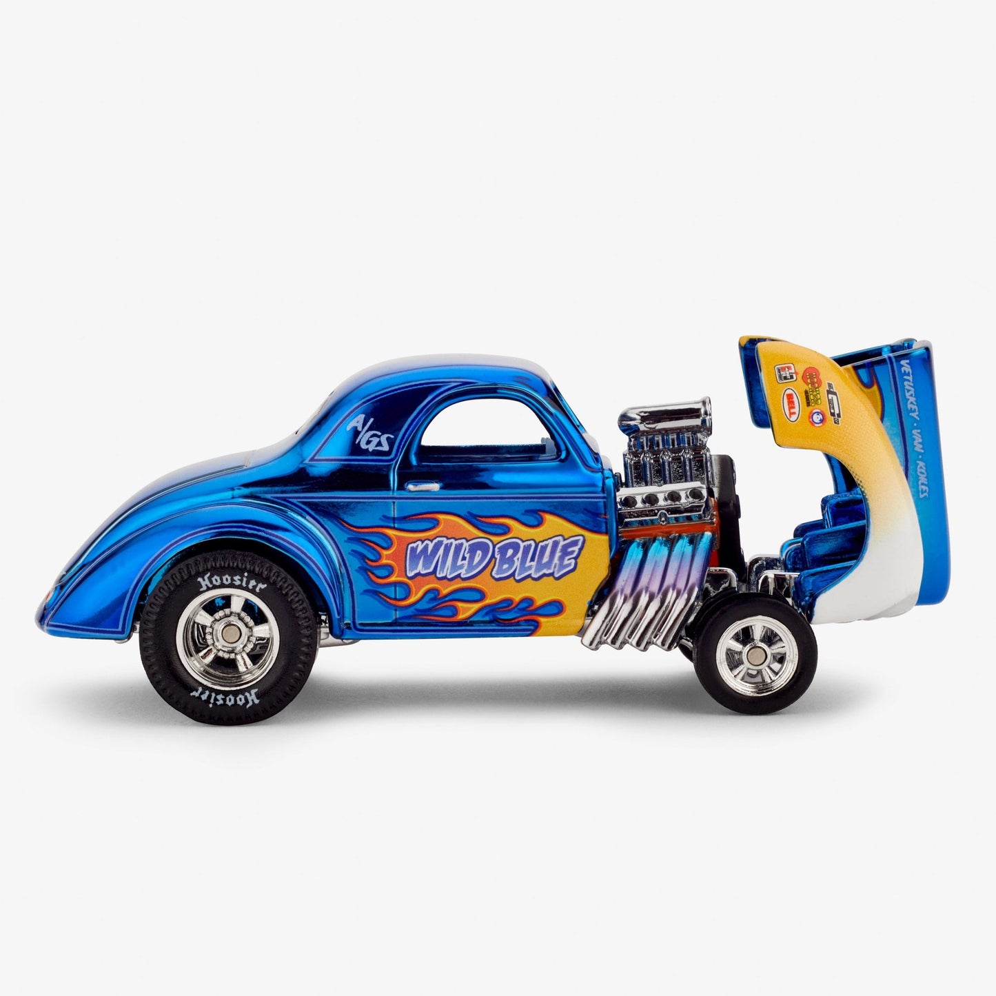 RLC sELECTIONs ’41 Willys Gasser - Mô Hình Xe Đua Cao Cấp Hot Wheels Collectors - Hình ảnh bổ sung 4