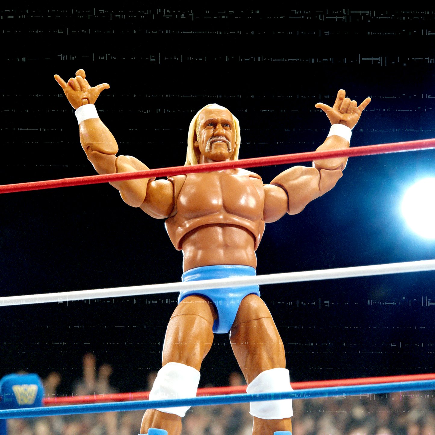 WWE No Holds Barred Ultimate Edition Hulk Hogan & Zeus Collectible Figures - Bộ mô hình đồ chơi sưu tầm cao cấp - Mattel