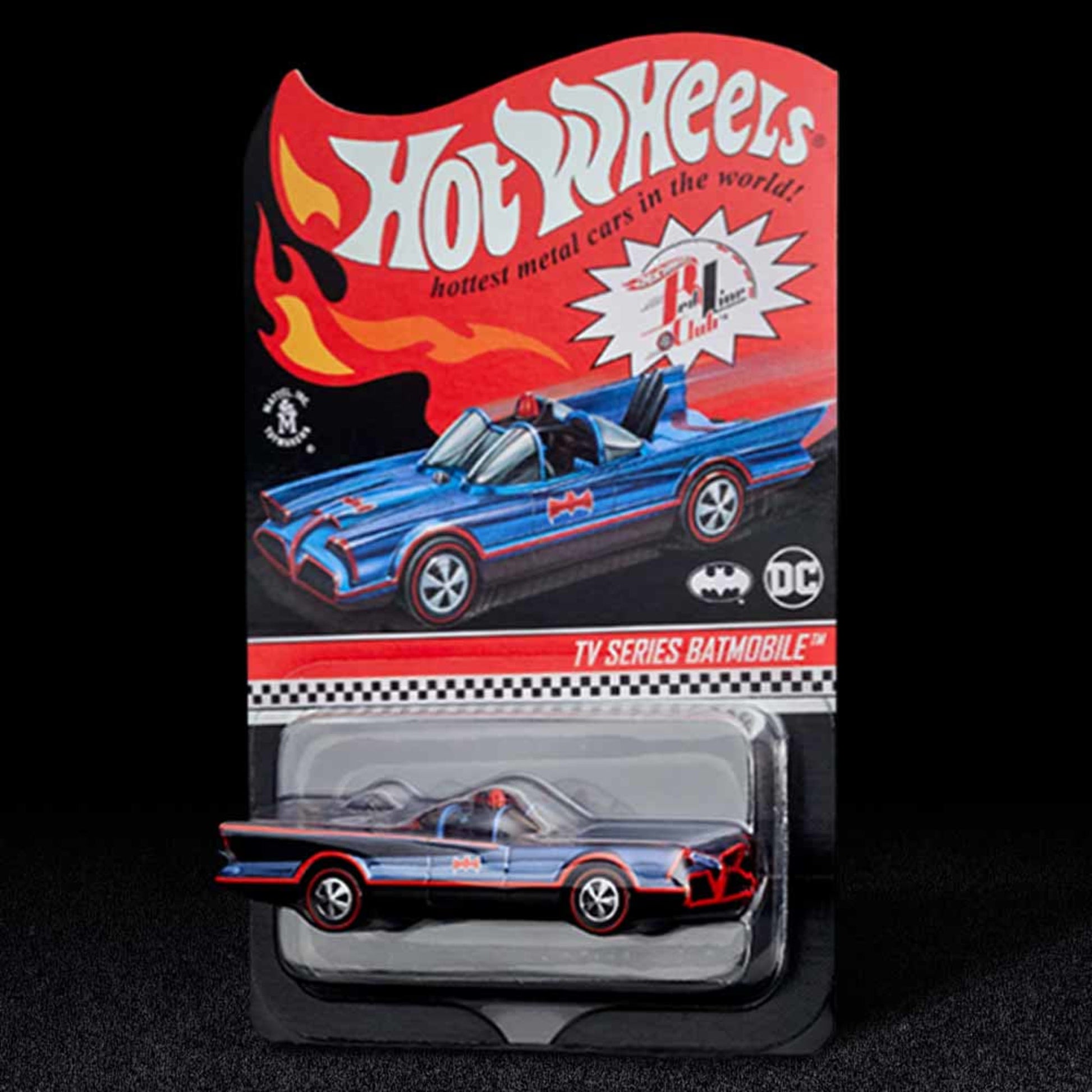RLC Exclusive TV Series Batmobile - Xe Mô Hình Kim Loại 1:64 Sưu Tầm Hot Wheels - Hình ảnh bổ sung 7