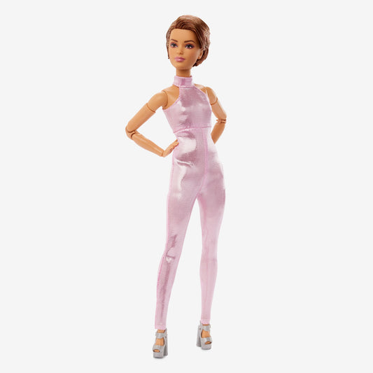 Barbie Looks Doll #22 (Petite, Short Auburn Hair) Búp bê khớp linh hoạt Barbie Signature Mattel HRM14 - Hình ảnh sản phẩm
