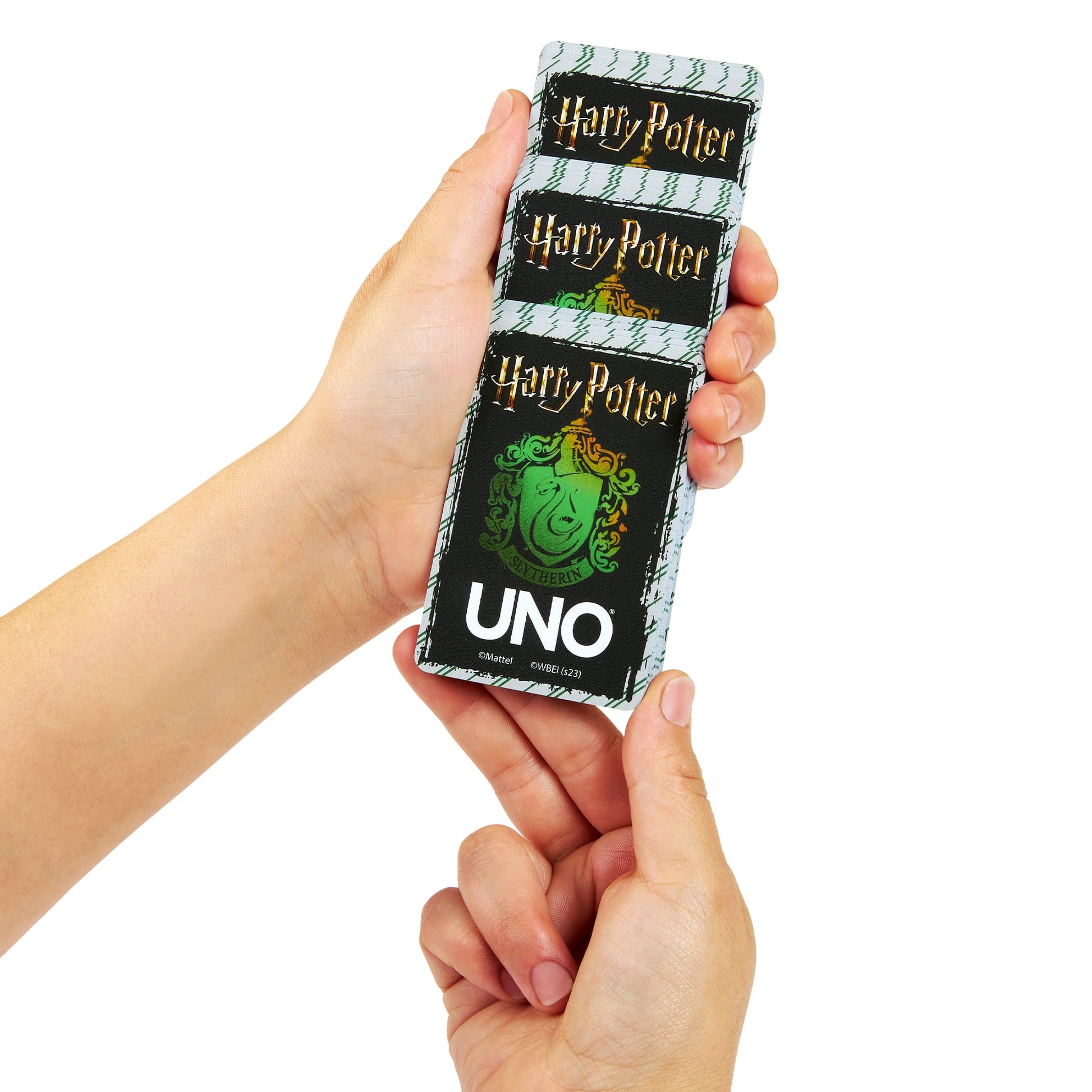 UNO Fandom Harry Potter Slytherin Game Deck - Bài Thẻ Board Game Phù Thuỷ - Mattel Creations - Hình ảnh bổ sung 9