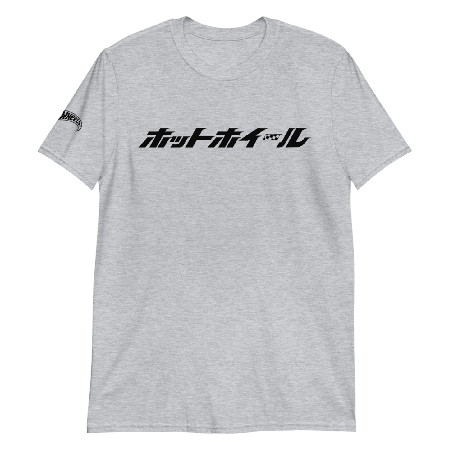 Hot Wheels Japanese Logo Short-Sleeve Sport Grey Unisex T-Shirt - Áo thun ngắn tay chính hãng Mattel - Hình ảnh bổ sung 6