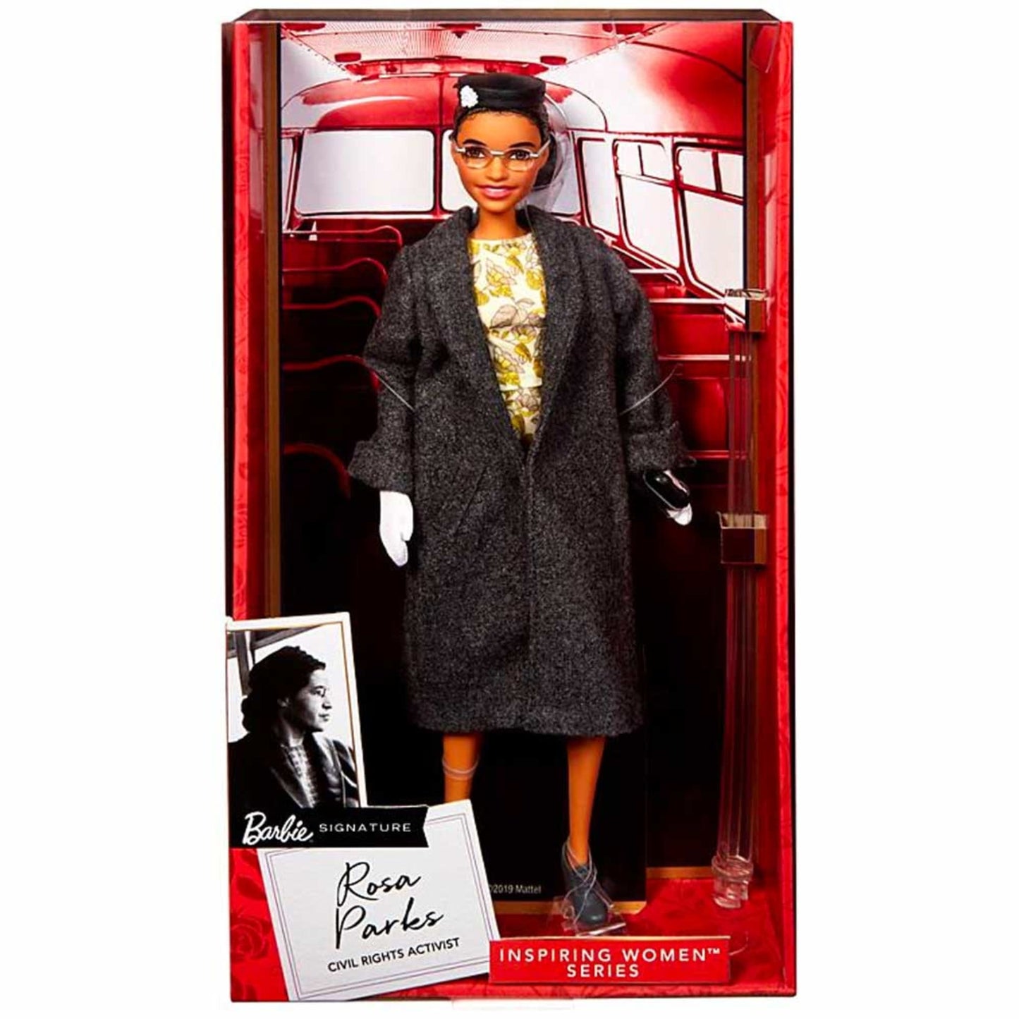Rosa Parks Barbie Inspiring Women Doll - Búp bê Sưu tầm Hình mẫu Truyền cảm hứng Barbie Signature