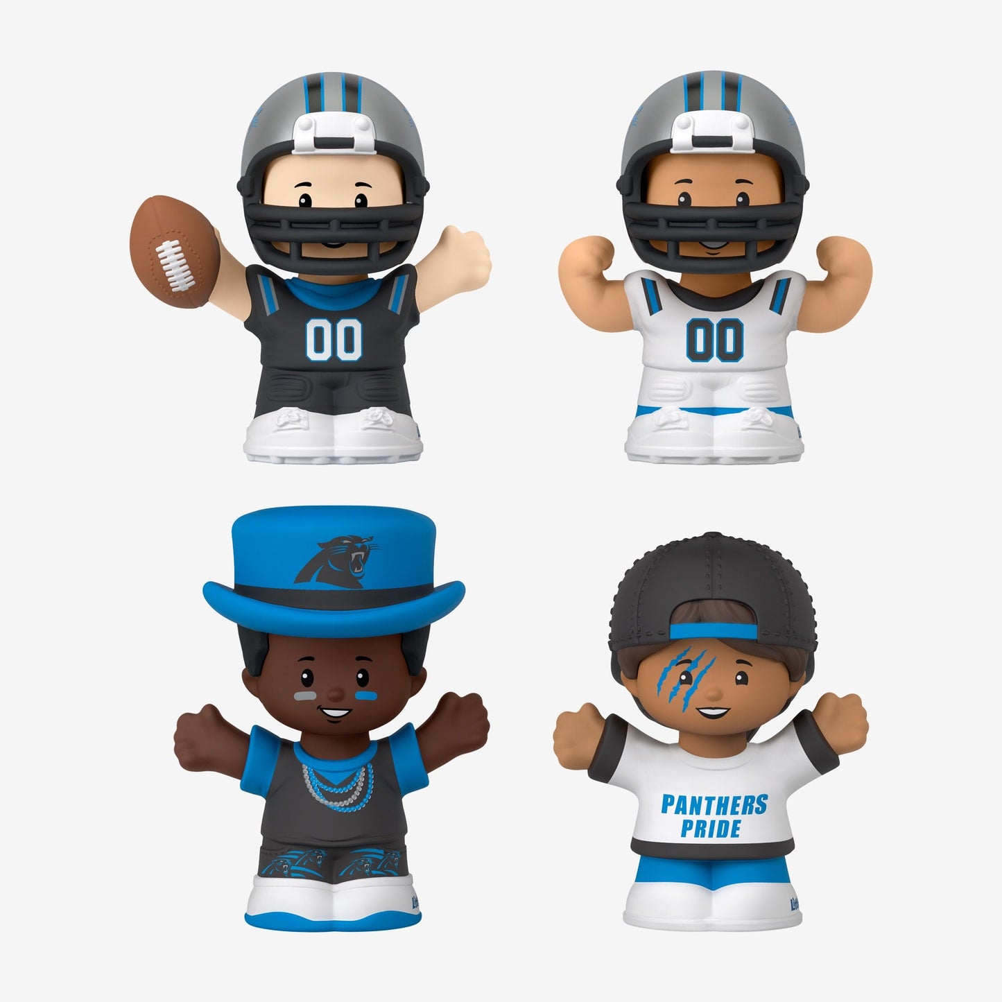 Little People Collector x NFL Carolina Panthers Set - Bộ Nhân Vật Sưu Tập NFL - Mattel - Hình ảnh bổ sung 4