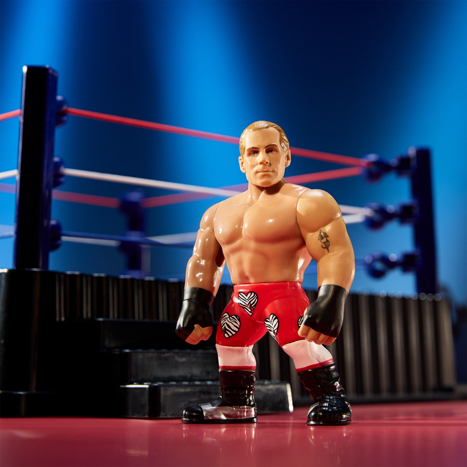 WWE Retro Action Figure 4-Pack Bundle - Bộ 4 Mô Hình Đô Vật Mỹ Retro - Mattel Creations Mattel - ảnh 2 - Action Figure