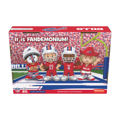 Little People Collector Buffalo Bills Alternate Jersey Figure Set - Bộ Mô Hình Sưu Tầm NFL Mattel Creations - Hình ảnh bổ sung 8