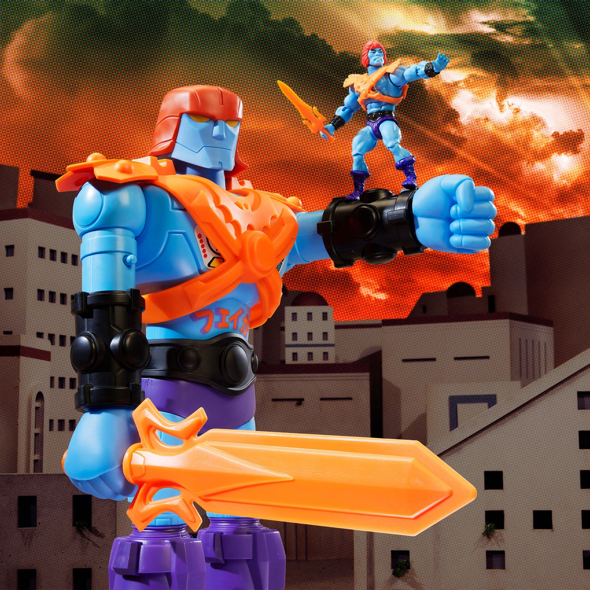 Shogun Warriors Faker Collector Figure - Mô hình Robot Khổng lồ Masters of the Universe Mattel - Hình ảnh chi tiết 2