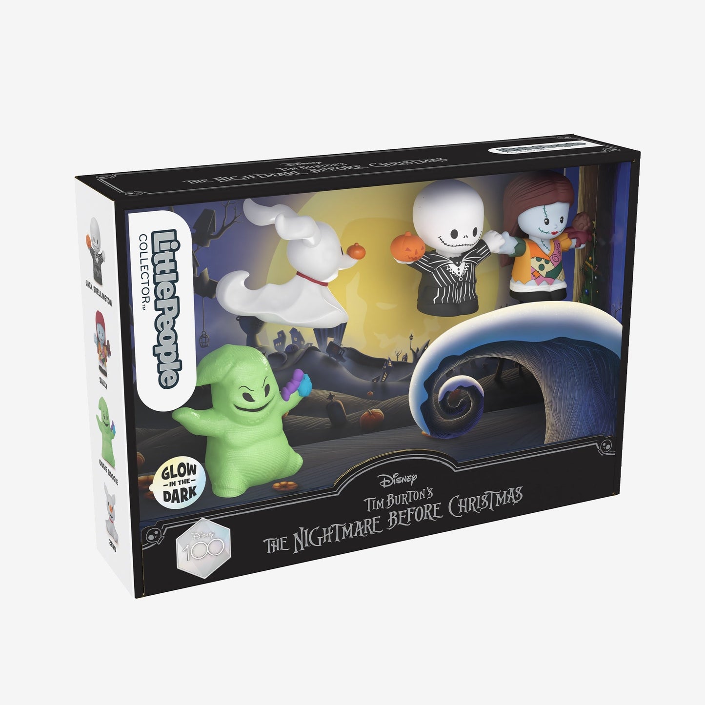 Little People Collector Disney Tim Burton’s The Nightmare Before Christmas Set - Bộ Figure Sưu Tầm - Mattel - Hình ảnh bổ sung 5