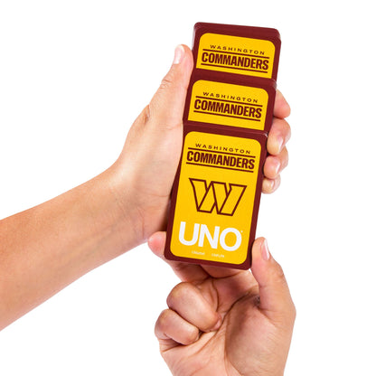 UNO Fandom NFL Washington Commanders Game Deck - Bộ Bài Thẻ Bài Thể Thao NFL Mattel JDK13 - Hình ảnh bổ sung 6