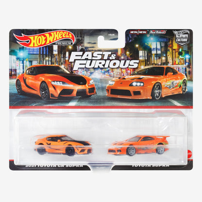 Hot Wheels Premium Car Culture 2-Pack - Bộ 2 Xe Mô Hình Kim Loại 1:64 Cao Cấp - Mattel HKF54 Mattel - Mô hình xe die-cast