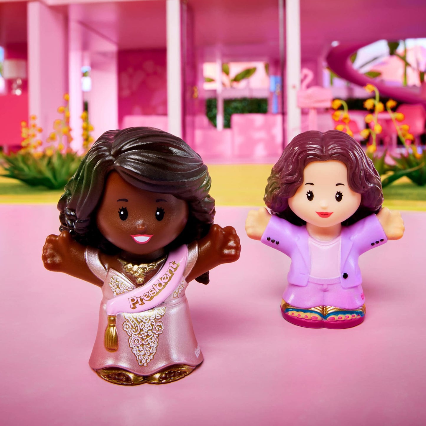 Little People Collector Barbie The Movie Special Edition Set - Bộ 4 Mô Hình Figure Sưu Tầm - Mattel HRK97 - Hình ảnh bổ sung 9