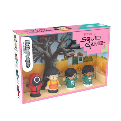 Little People Collector Squid Game Set - Bộ Hình Nhân Vật Sưu Tầm Cao Cấp - Mattel HYC41