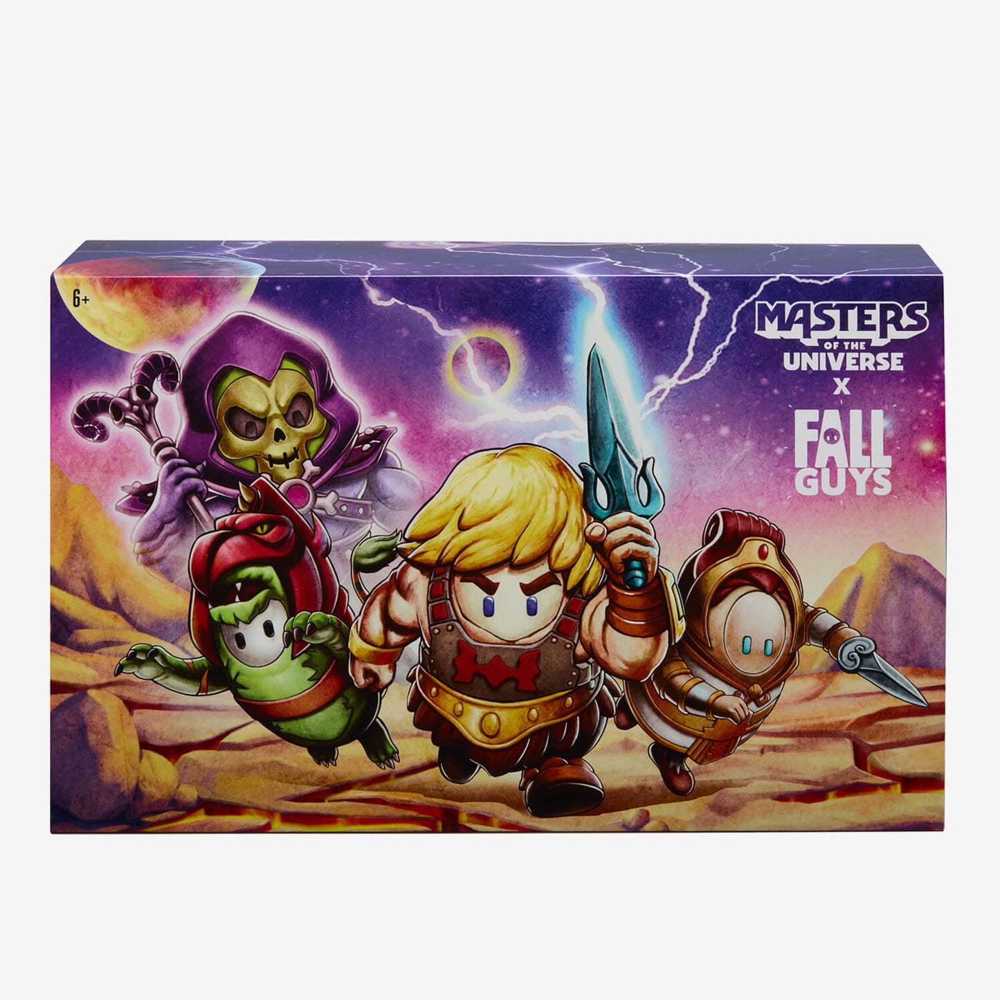 Fall Guys x Masters of the Universe 4-Pack - Bộ 4 Mô Hình Nhân Vật Sưu Tầm Mattel