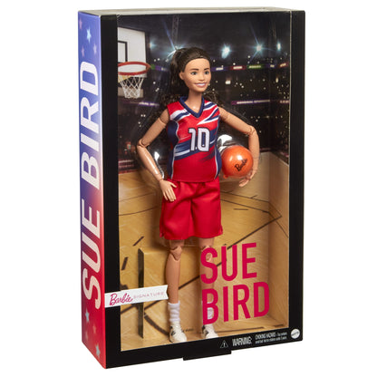 Barbie Inspiring Women Sue Bird Doll - Búp bê Sưu tầm Vận động viên Bóng rổ - Mattel HJW97