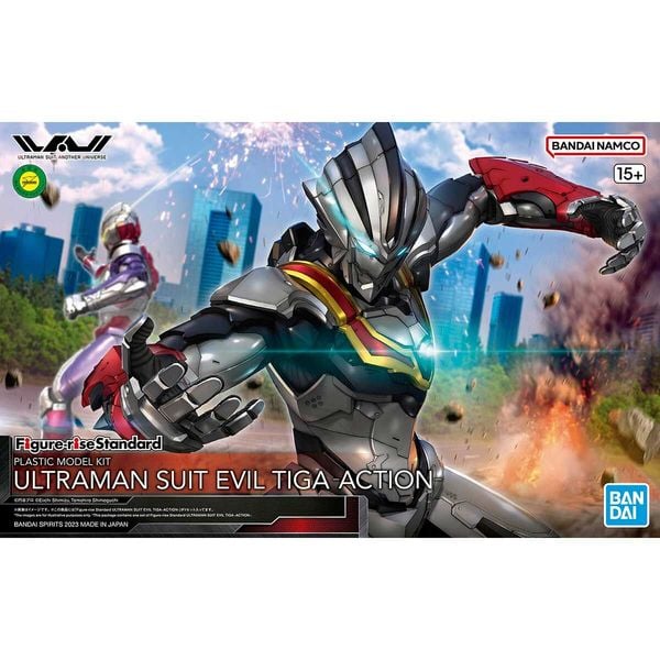 Ultraman Suit Evil Tiga Action - Figure-rise Standard