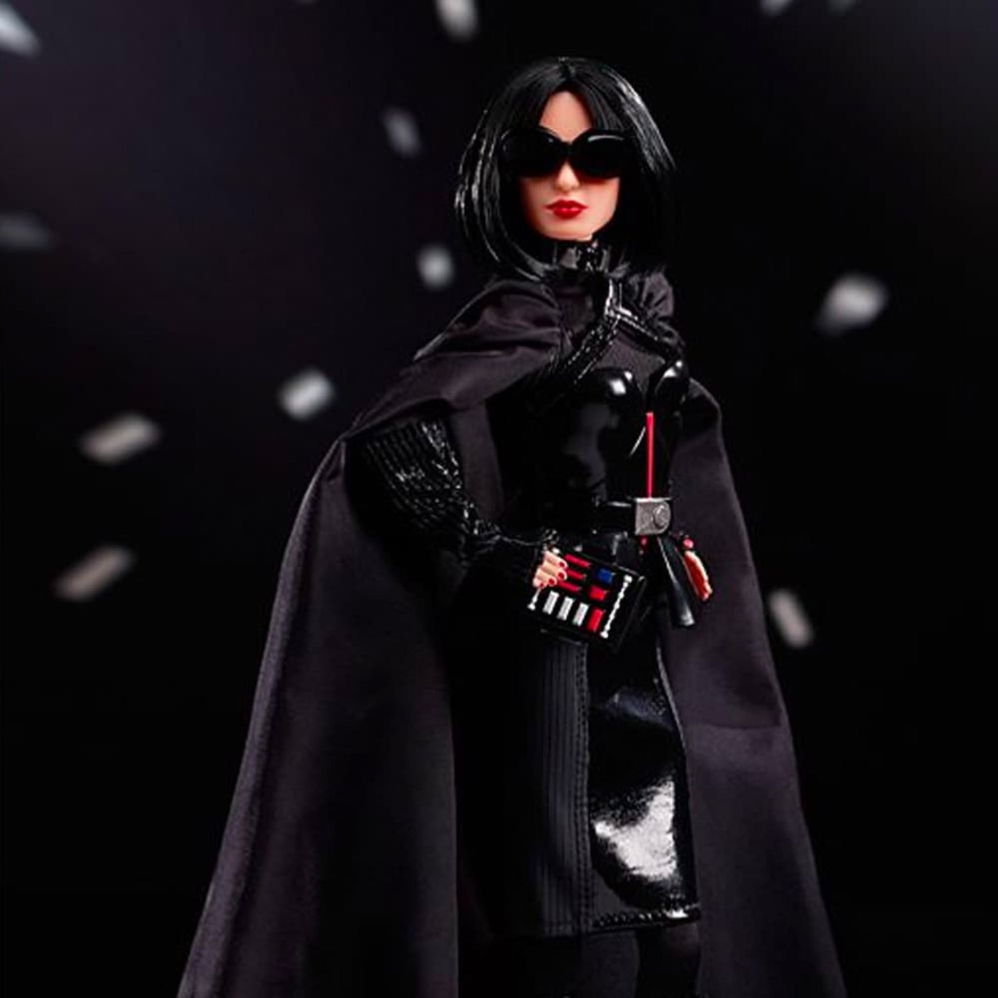 Star Wars x Barbie Darth Vader -Inspired Doll Búp Bê Sưu Tầm Cao Cấp Barbie Signature Gold Label GHT80 - Góc nhìn khác 3