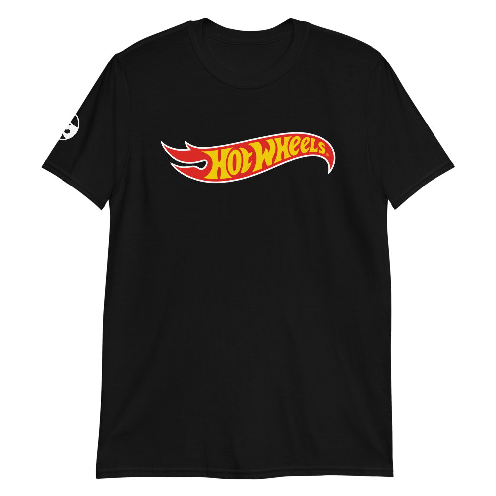 Hot Wheels Core Logo Short-Sleeve Black Unisex T-Shirt Áo Thun Tay Ngắn Mattel Creations - Hình ảnh bổ sung 6
