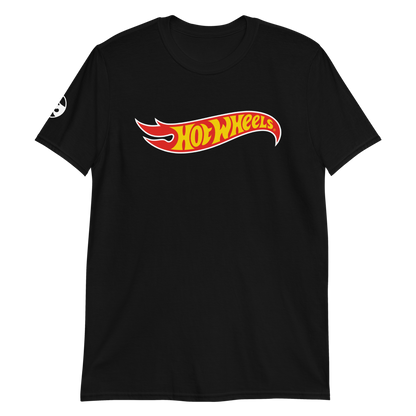 Hot Wheels Core Logo Short-Sleeve Black Unisex T-Shirt Áo Thun Tay Ngắn Mattel Creations - Hình ảnh bổ sung 6
