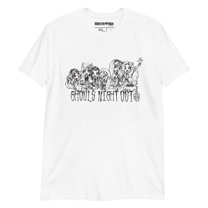 Monster High Ghouls Night Out T-Shirt - Áo Thun Unisex Thời Trang - Mattel Creations - Hình ảnh sản phẩm