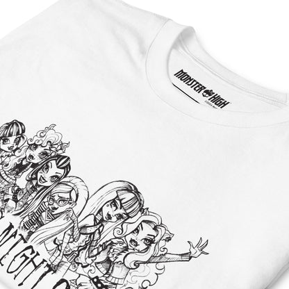 Monster High Ghouls Night Out T-Shirt - Áo Thun Unisex Thời Trang - Mattel Creations - Hình ảnh chi tiết 2