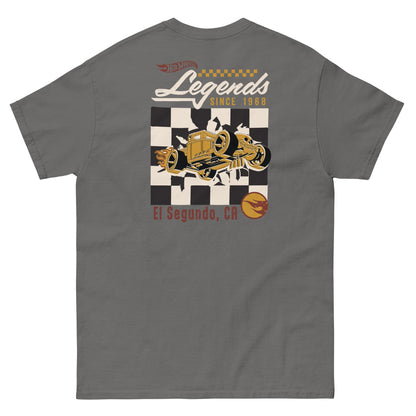 Hot Wheels Legends Grey T-Shirt - Áo Thun Unisex Xám Chính Hãng Hot Wheels - Góc nhìn khác 3