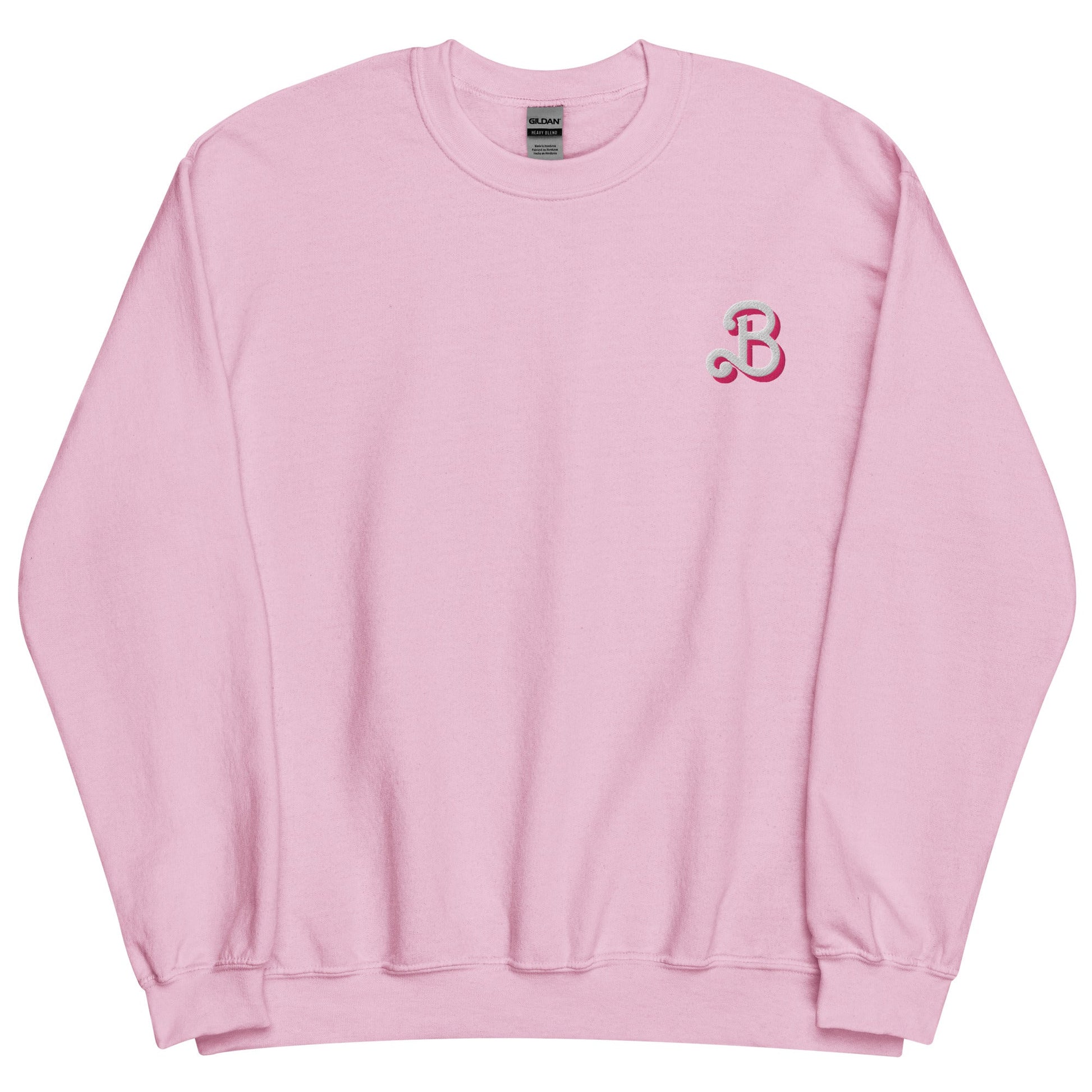 Barbie Still Plays with Barbie Dolls Pink Sweatshirt