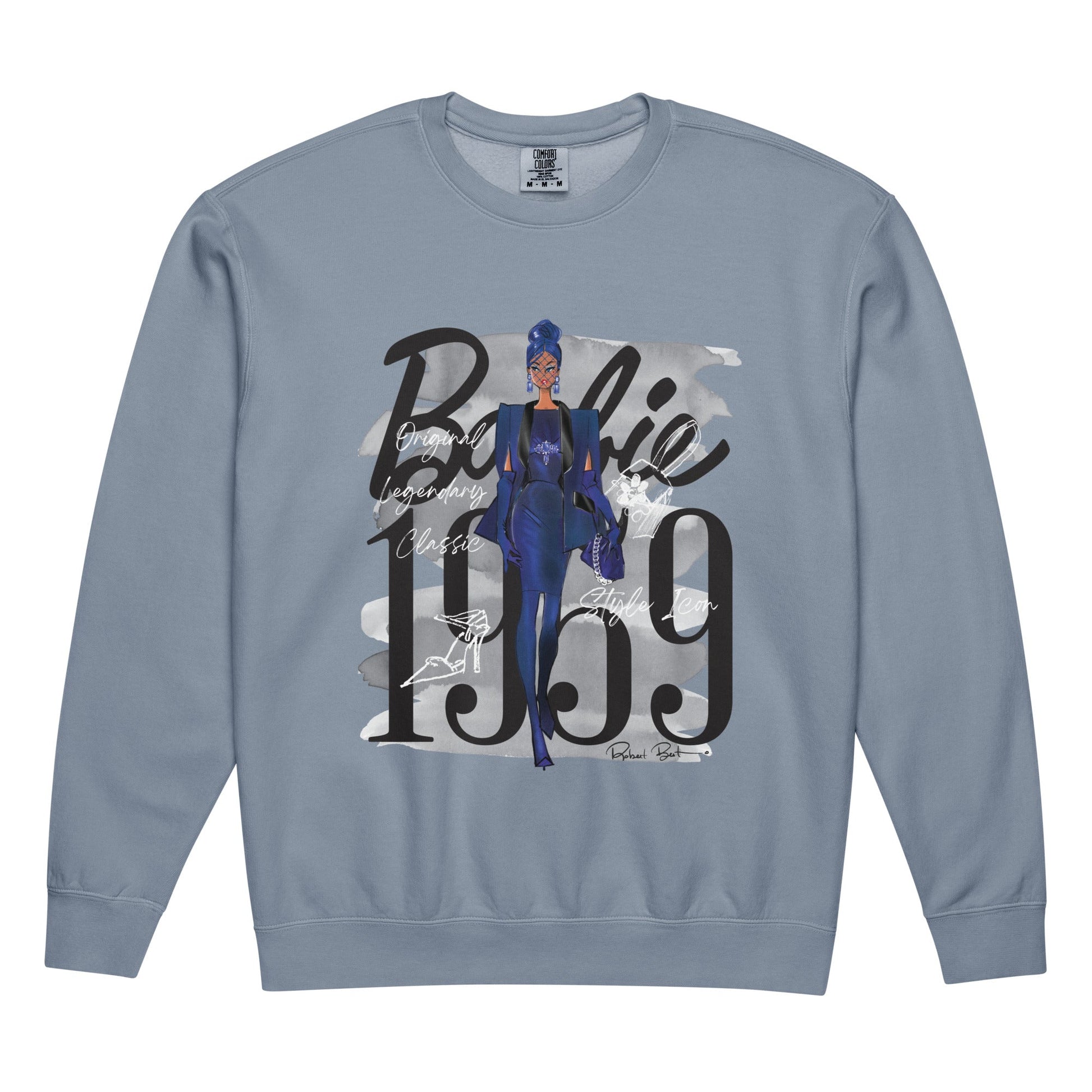 Barbie Artist Series Robert Best Blue Sweatshirt