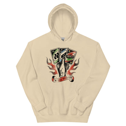 UNO Wild One Hoodie - Áo Hoodie Thời Trang Cao Cấp Mattel Creations - Hình ảnh sản phẩm