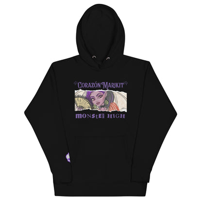 Monster High Corazon Marikit Black Hoodie
