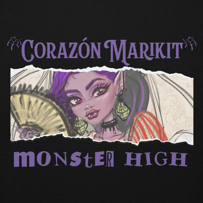 Monster High Corazon Marikit Black Hoodie