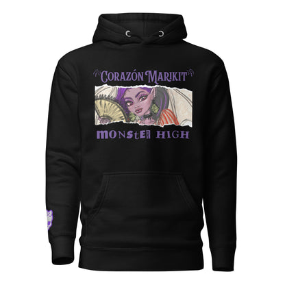 Monster High Corazon Marikit Black Hoodie