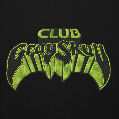 Masters of the Universe Club Grayskull Black Embroidered Hoodie