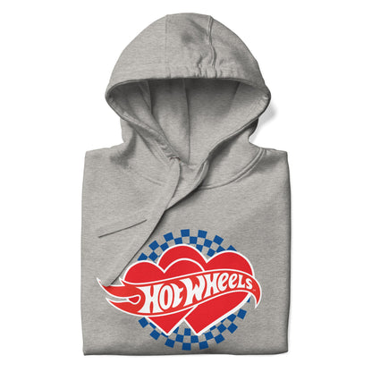 Hot Wheel Checkered Hearts Hoodie - Áo Hoodie Thời Trang Cao Cấp - Mattel Creations