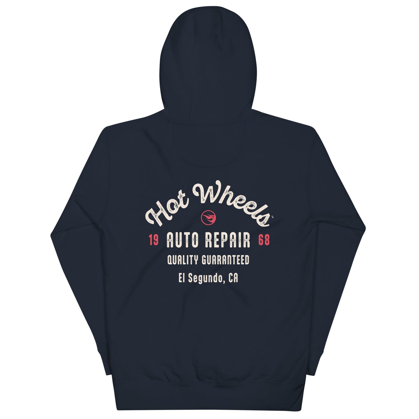Hot Wheels Customizable Auto Repair Mechanic Navy Hoodie - Áo Hoodie Tùy Chỉnh Hot Wheels - Góc nhìn khác 3