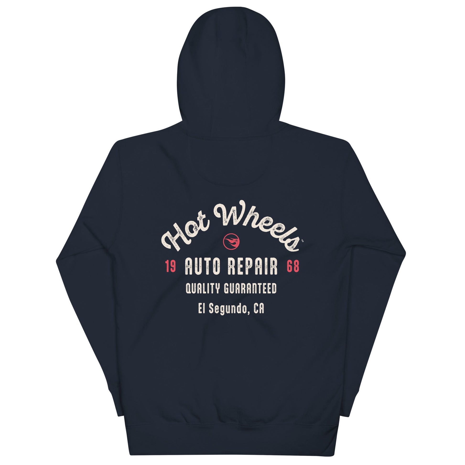 Hot Wheels Customizable Auto Repair Mechanic Navy Hoodie - Áo Hoodie Tùy Chỉnh Hot Wheels - Góc nhìn khác 3