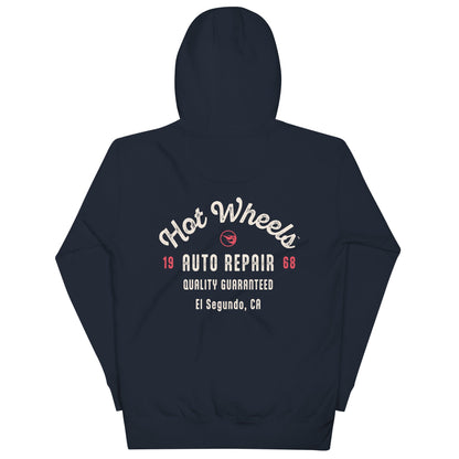 Hot Wheels Customizable Auto Repair Mechanic Navy Hoodie - Áo Hoodie Tùy Chỉnh Hot Wheels - Góc nhìn khác 3
