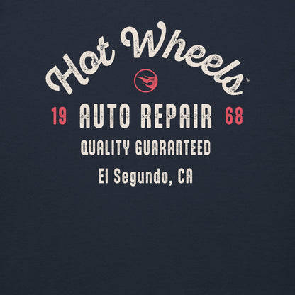 Hot Wheels Customizable Auto Repair Mechanic Navy Hoodie - Áo Hoodie Tùy Chỉnh Hot Wheels - Hình ảnh bổ sung 6