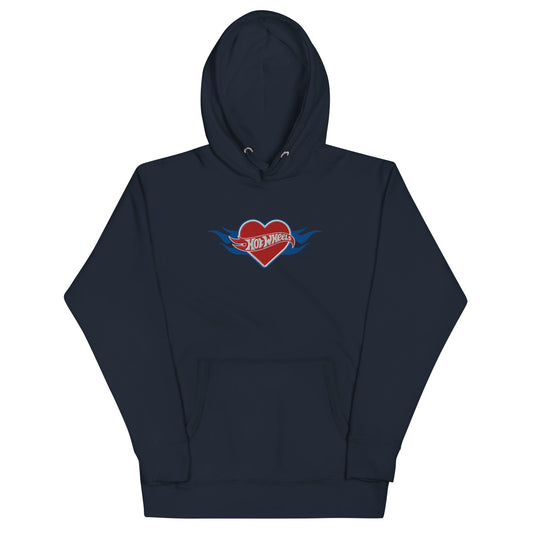 Hot Wheels Heart with Flame Hoodie - Áo Hoodie Thời Trang Cao Cấp - Hot Wheels