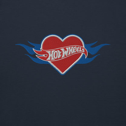 Hot Wheels Heart with Flame Hoodie - Áo Hoodie Thời Trang Cao Cấp - Hot Wheels
