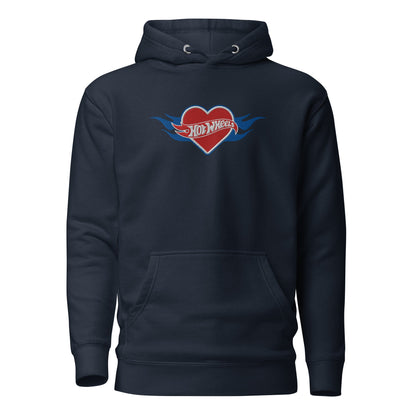 Hot Wheels Heart with Flame Hoodie - Áo Hoodie Thời Trang Cao Cấp - Hot Wheels