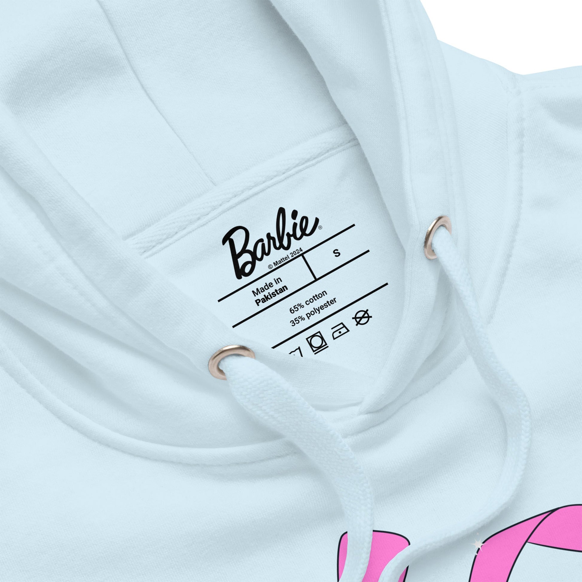 Barbie Bow Hoodie Áo Hoodie Thời Trang Cao Cấp Mattel - Hình ảnh bổ sung 4